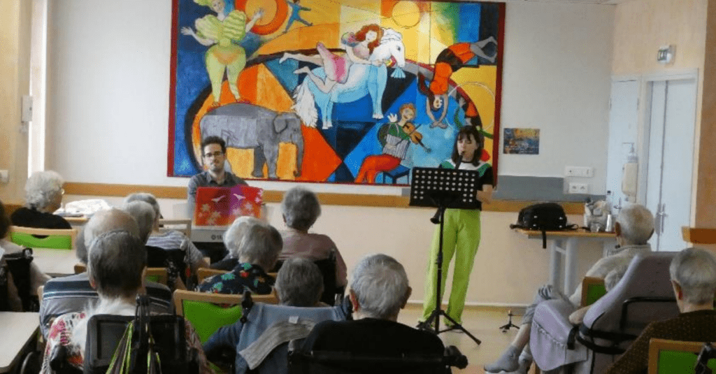 Concert à l'EHPAD Jean Solignac