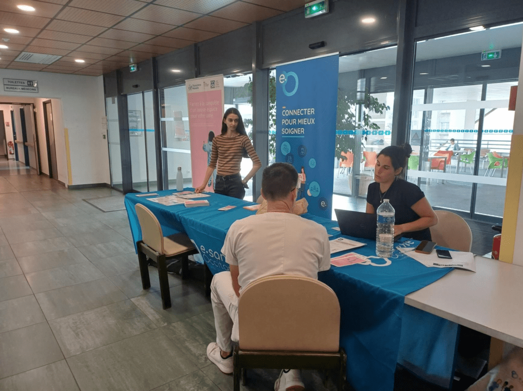 Stand info mon espace santé