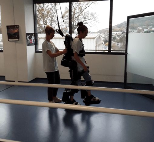 L’exosquelette de rééducation